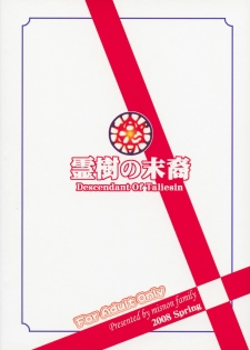 (COMIC1☆2)[Oretachi Misnon Ikka (Misnon the Great)] Reiki no Matuei (Rental Magica) - page 18