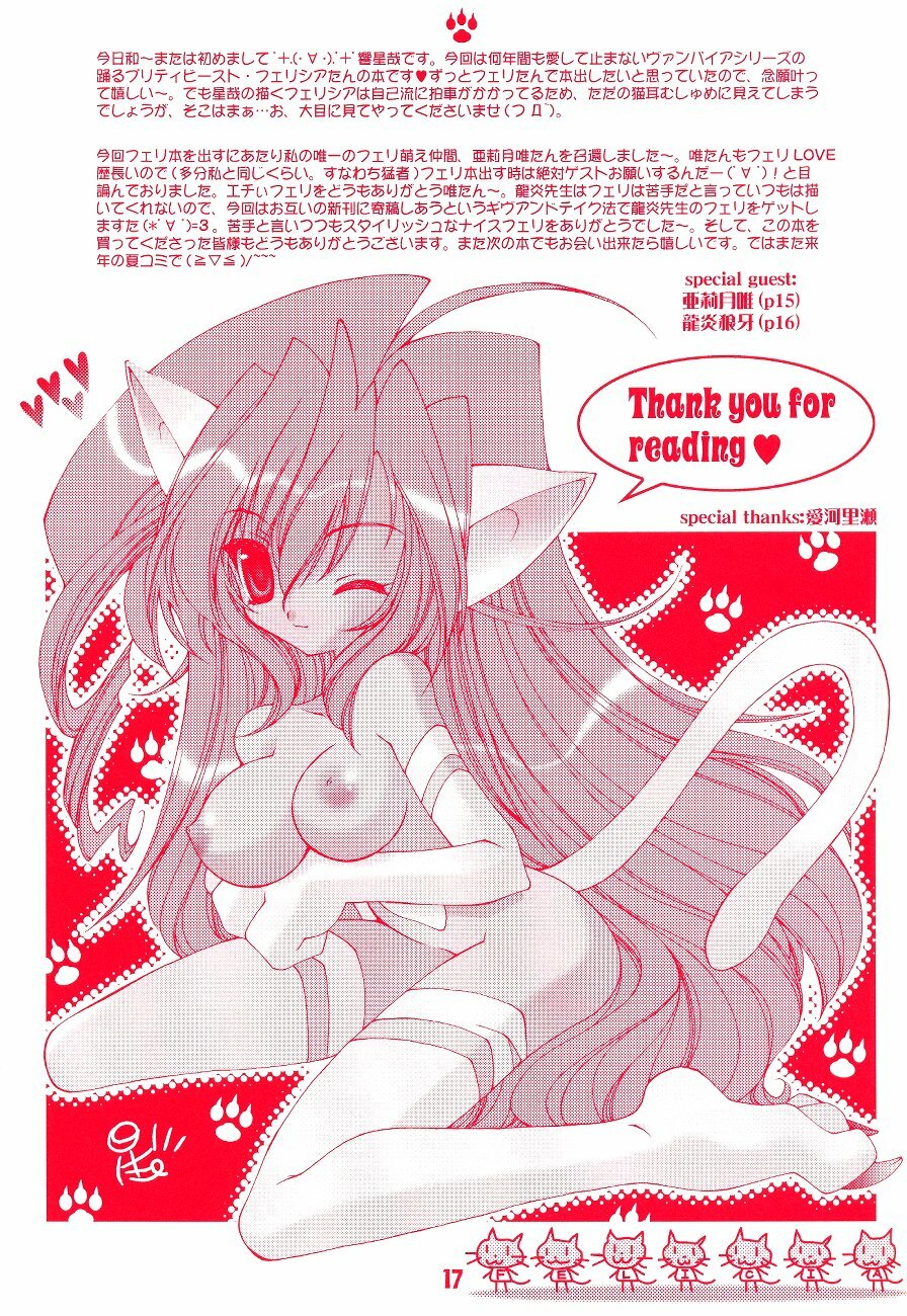 (C65) [Grateful Dead (Hibiki Seiya)] Crazy Fingers (Darkstalkers) page 18 full