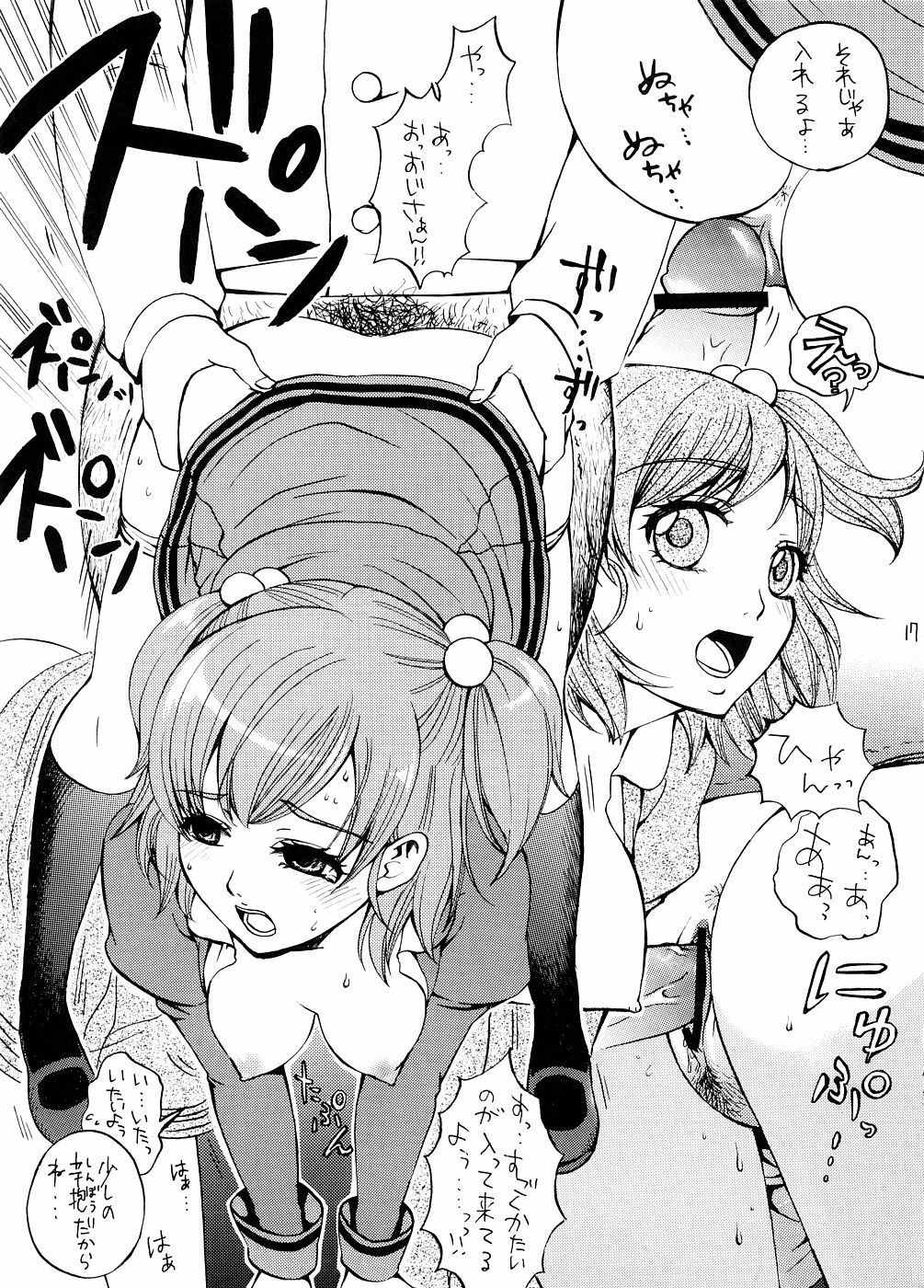 (SC39) [Yamada Ichizoku. (Mokyu, Fukurokouji)] COLORS -Momoiro no Kajitsu- (Yes! PreCure 5) page 17 full