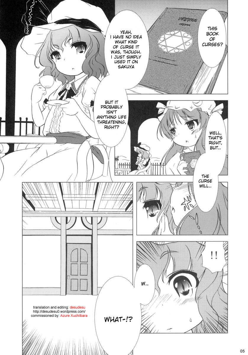 (C69) [Gutenberg no Musume (KnightO Satoshi)] Kajin Komusume Chuuka na Ipanema | Bloom Human Serving (Touhou Project) [English] [desudesu] page 5 full