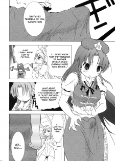 (C69) [Gutenberg no Musume (KnightO Satoshi)] Kajin Komusume Chuuka na Ipanema | Bloom Human Serving (Touhou Project) [English] [desudesu] - page 6