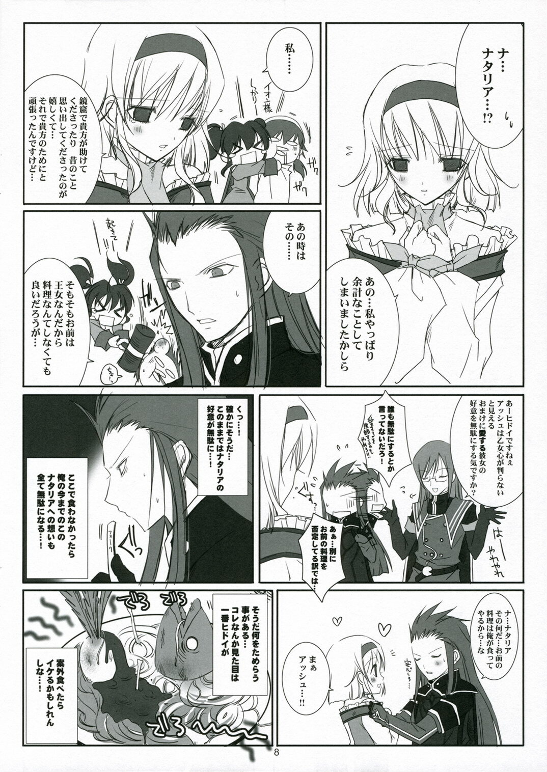 (C70) [102 Goushitsu (vanilla)] HONEYED (Tales of the Abyss) page 8 full