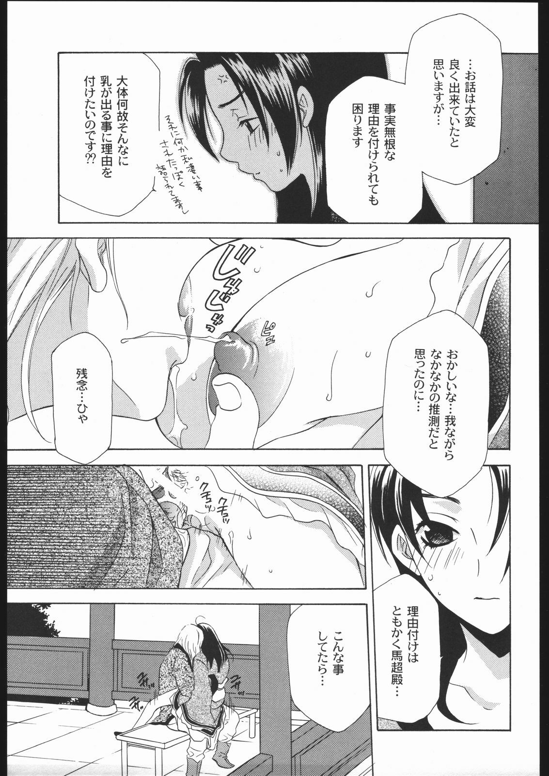 (C68) [Dark Water (Mikuni Saho, Tatsuse Yumino)] Seiryuu Ranbu 2 (Dynasty Warriors) page 8 full