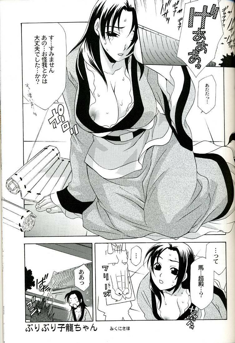 (C67) [Dark Water (Mikuni Saho, Tatsuse Yumino)] Seiryuu Ranbu (Dynasty Warriors) page 15 full