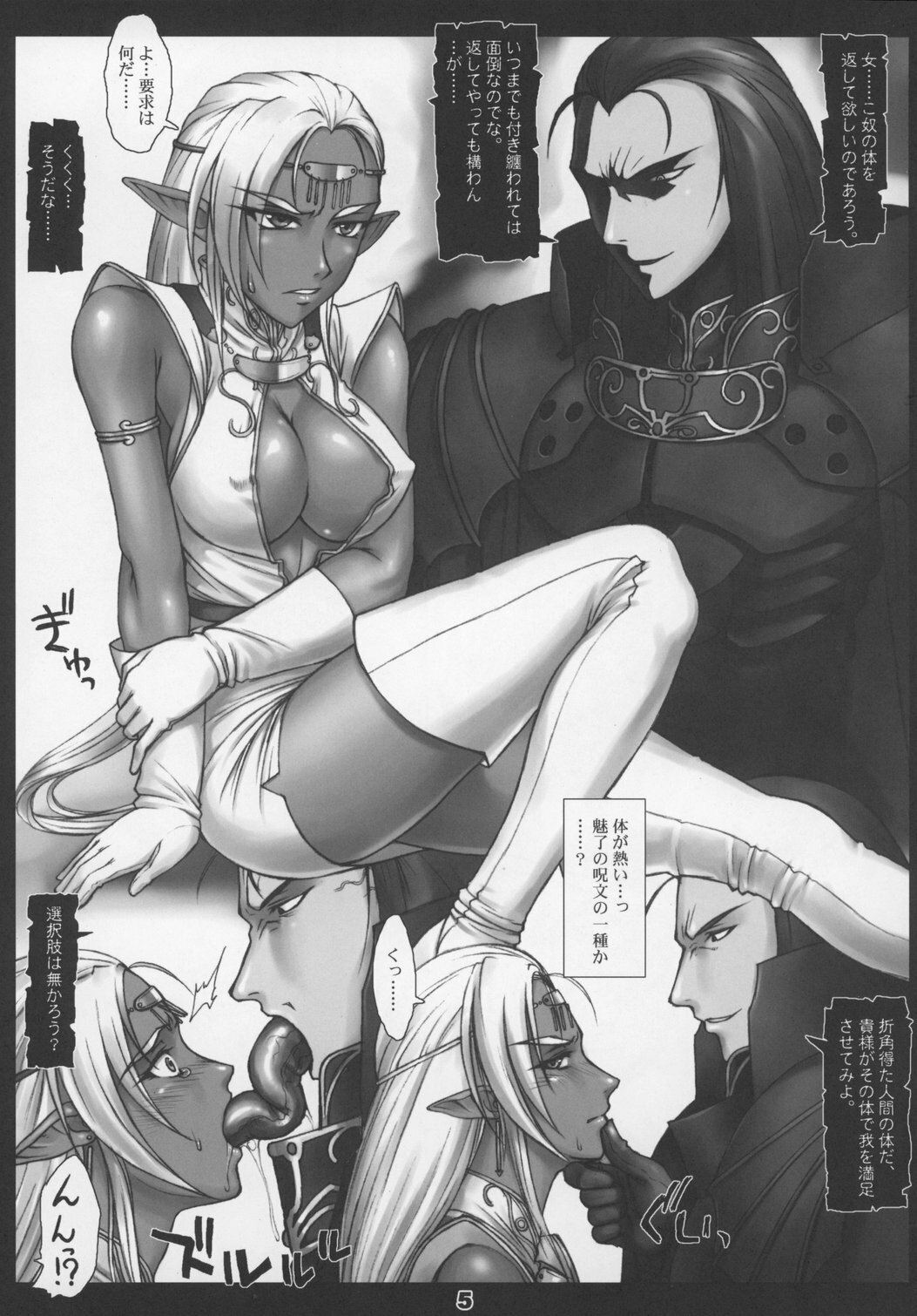 (C70) [Nagaredamaya (BANG-YOU)] Piropon (Record of Lodoss War) page 4 full