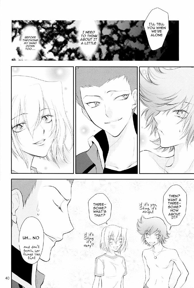 (SUPER14) [RIX (Mamiya Tsukiko)] Sabishigariya no Kodomo-tachi - Children of Loneliness (Gundam SEED Destiny) [English] [Doki Doki] page 40 full