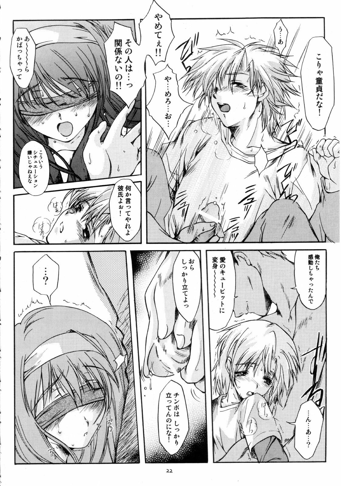 (C68) [HIGH RISK REVOLUTION (Aizawa Hiroshi)] Shiori Dai-Juuni-Shou Haitoku no Cinderella (Tokimeki Memorial) page 23 full