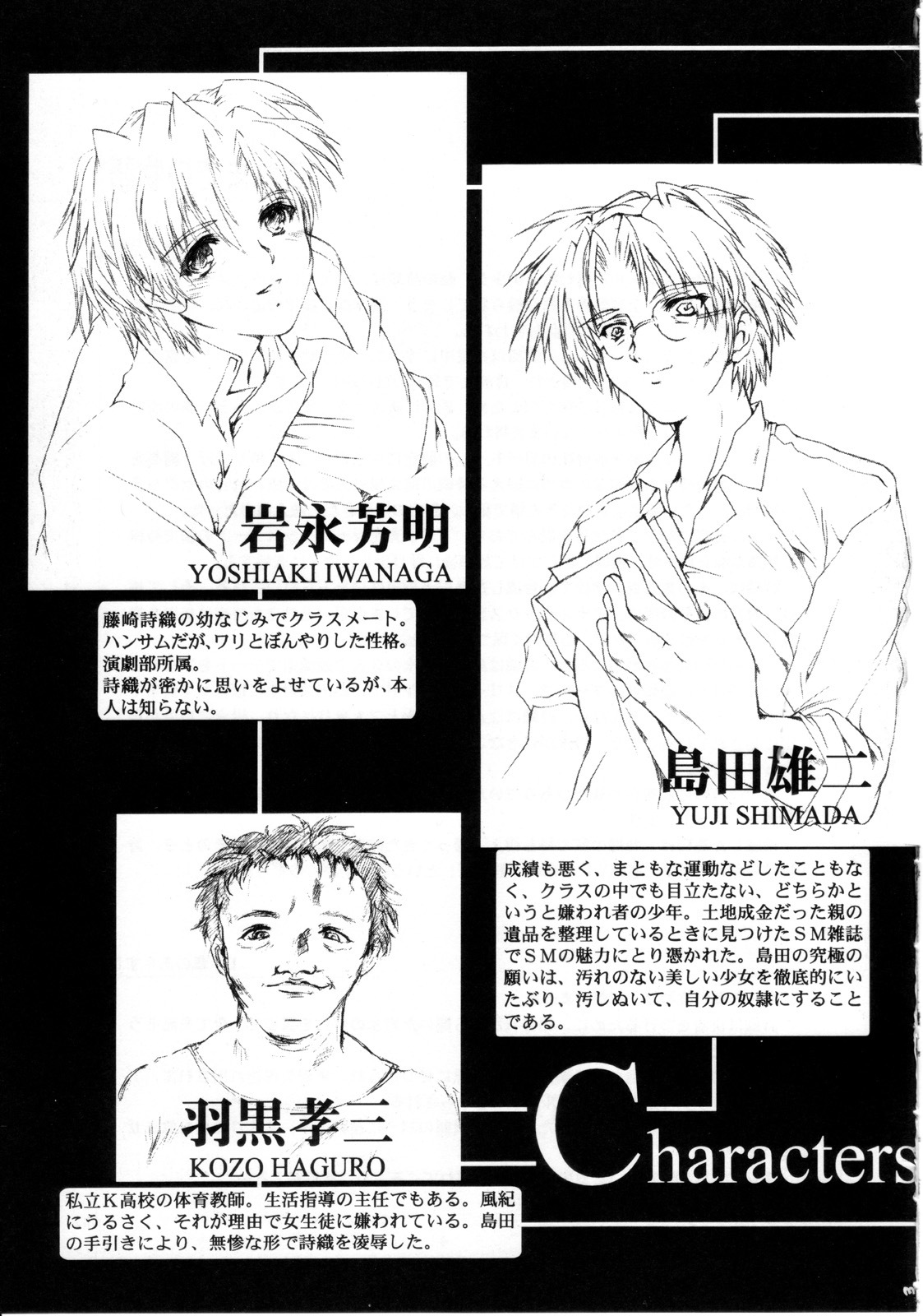 (C68) [HIGH RISK REVOLUTION (Aizawa Hiroshi)] Shiori Dai-Juuni-Shou Haitoku no Cinderella (Tokimeki Memorial) page 4 full