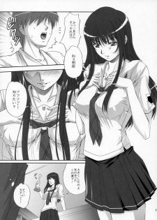 (C70) [Gakuen Hanimokuo (Shinonome Maki)] Futami Eriko no Inbou (KimiKiss) - page 4