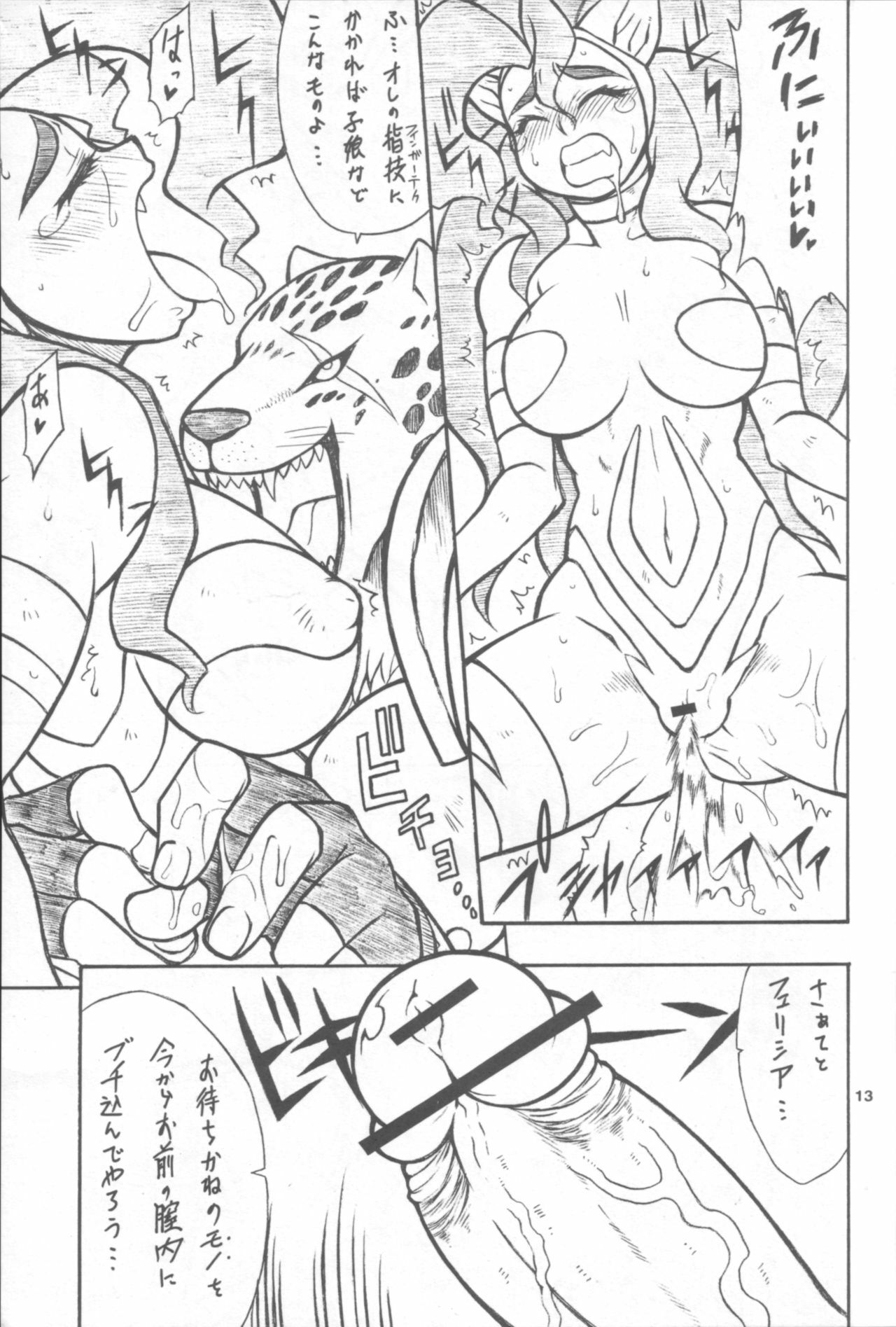 (C72) [Mayoineko (Nakagami Takashi)] CAT DANCER (Darkstalkers, Tekken) page 12 full