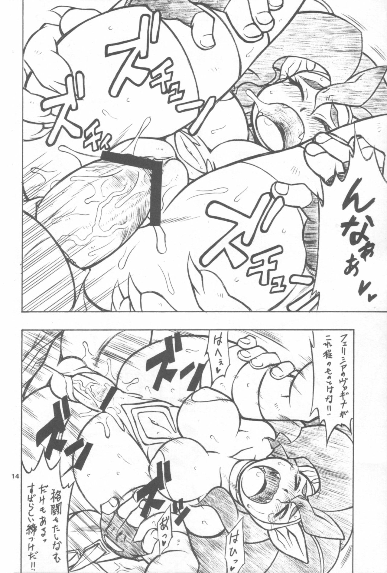 (C72) [Mayoineko (Nakagami Takashi)] CAT DANCER (Darkstalkers, Tekken) page 13 full