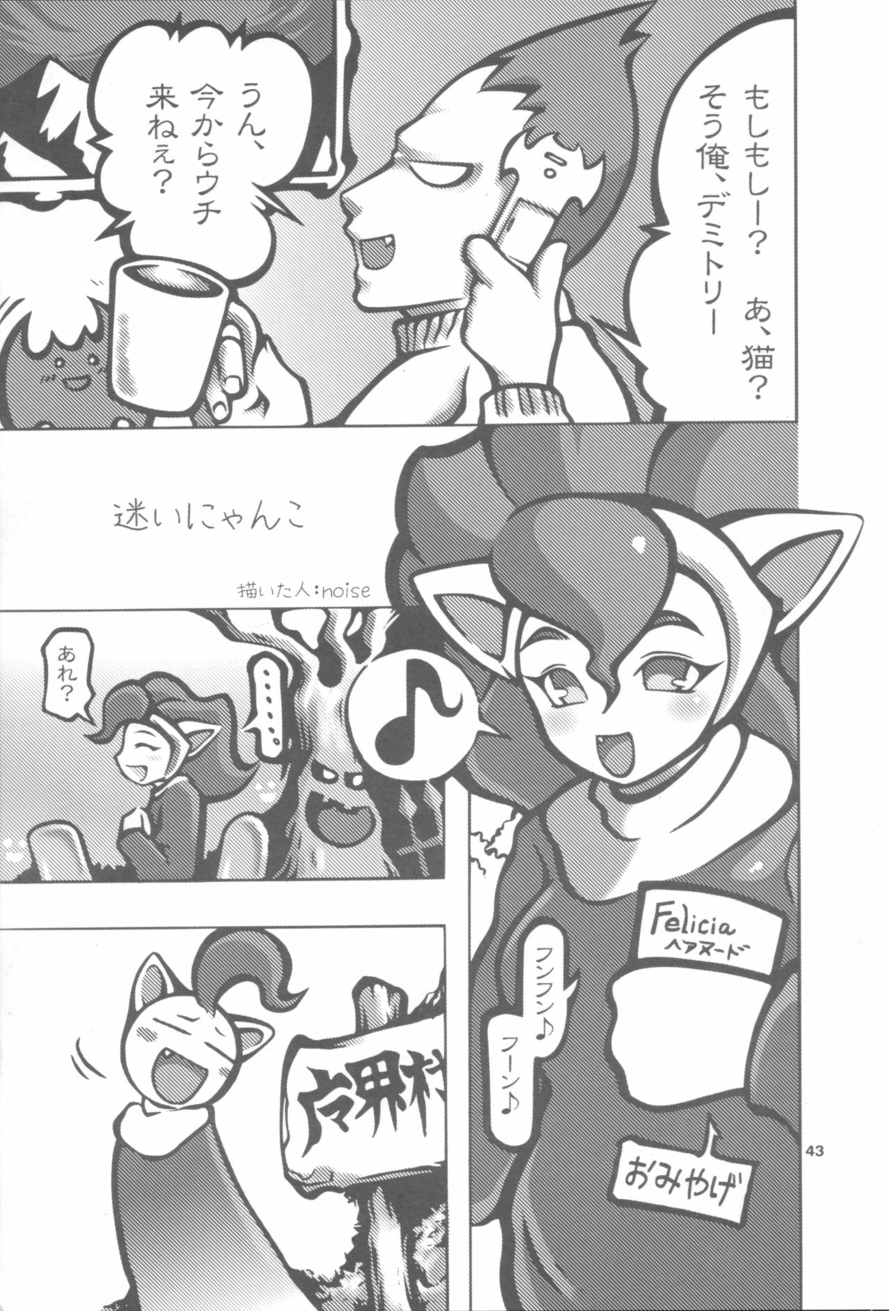 (C72) [Mayoineko (Nakagami Takashi)] CAT DANCER (Darkstalkers, Tekken) page 42 full