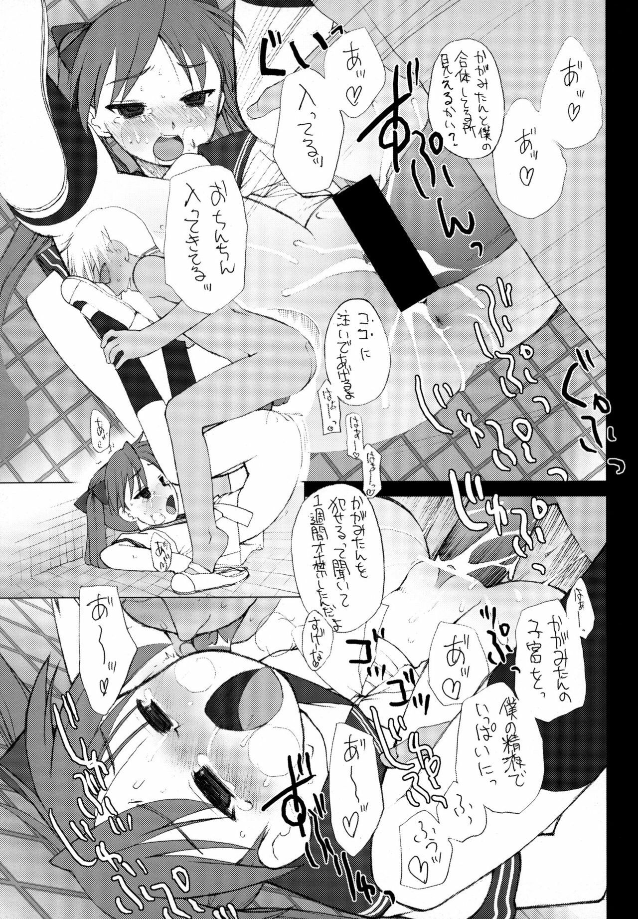 [Shinobi no Yakata (Yoshiki Iwama)] JEWELBOX DECADENT-GRAY Kyuukyousha no Toilet Kagami Tsukasa no Ecchi na Hon (Lucky Star) page 20 full