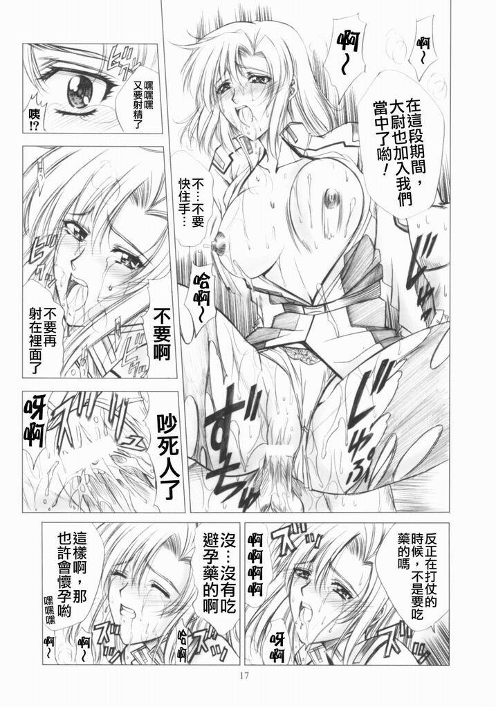 (C64)[Gakuen Hanimokuo (Shinonome Maki)] X exile ISEsection (Gundam Seed) [Chinese] page 16 full