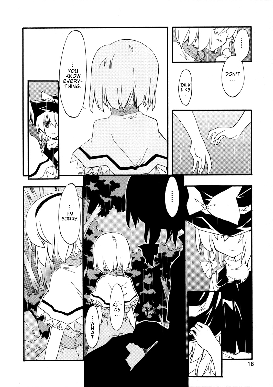 (Kouroumu 2) [PERSONAL COLOR (Sakuraba Yuuki)] Ningyoutsukai to Shirokuroma | The Puppeteer and the White-Black Witch (Touhou Project) [English] page 17 full