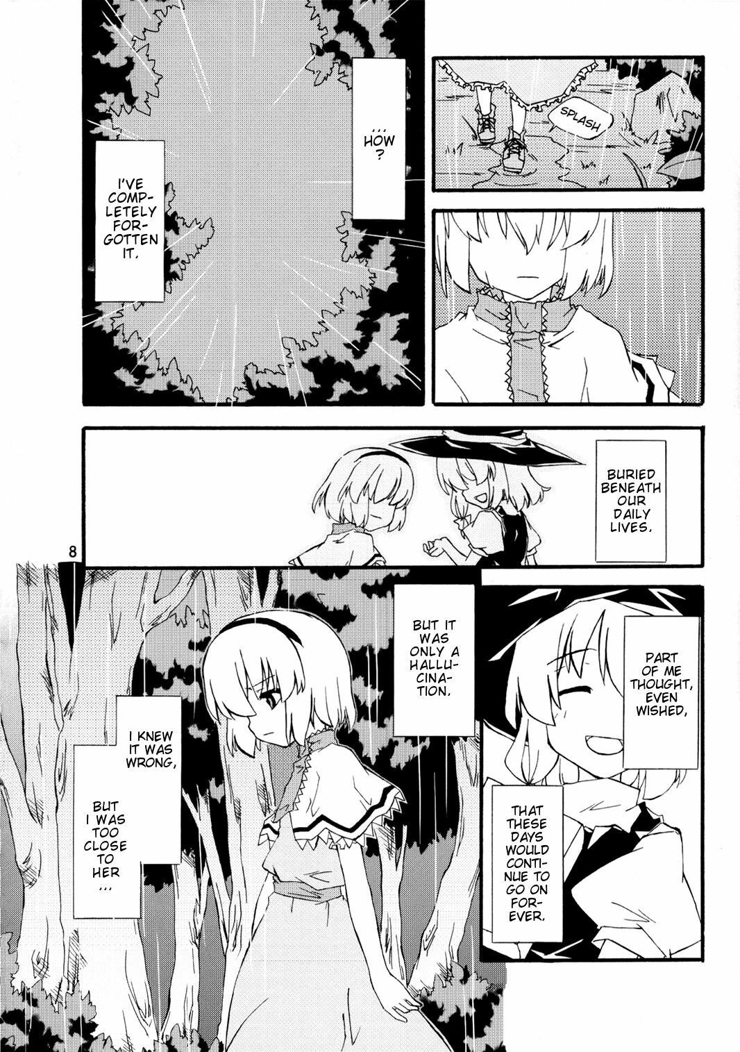 (Kouroumu 2) [PERSONAL COLOR (Sakuraba Yuuki)] Ningyoutsukai to Shirokuroma | The Puppeteer and the White-Black Witch (Touhou Project) [English] page 7 full