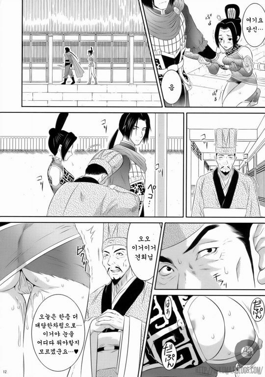 (C70) [U.R.C (Momoya Show-Neko)] Shinki Ranbu (Dynasty Warriors) [Korean] page 12 full