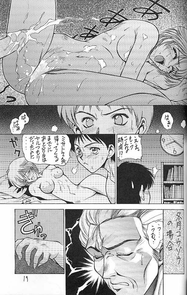 (C51) [Robazoku (Yumesaki Sanjuro)] E+ (Neon Genesis Evangelion, Sakura Taisen) page 16 full