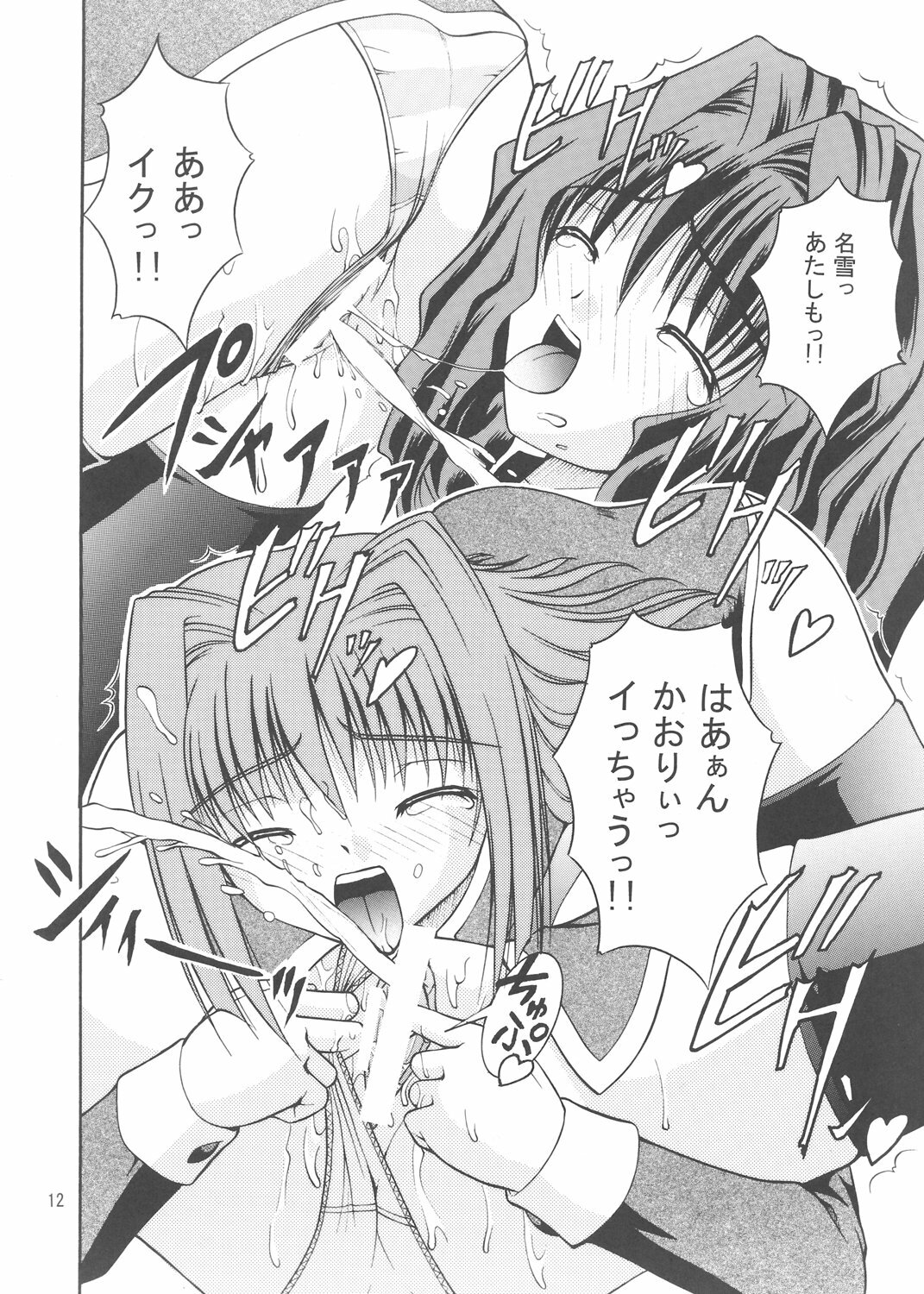 (C71) [Juicy Fruits (Satomi Hidefumi)] snow drop (Kanon) page 11 full