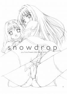 (C71) [Juicy Fruits (Satomi Hidefumi)] snow drop (Kanon) - page 2