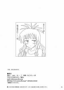 (C74) [VOLTCOMPANY (Asahimaru)] Harenchi Fuukiiin Yui (To LOVE-Ru) - page 25