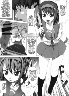 (C74) [Jouji Mujoh (Shinozuka George)] Nanika Kawara de Hirotta (The Melancholy of Haruhi Suzumiya) [English] [CGrascal] - page 4