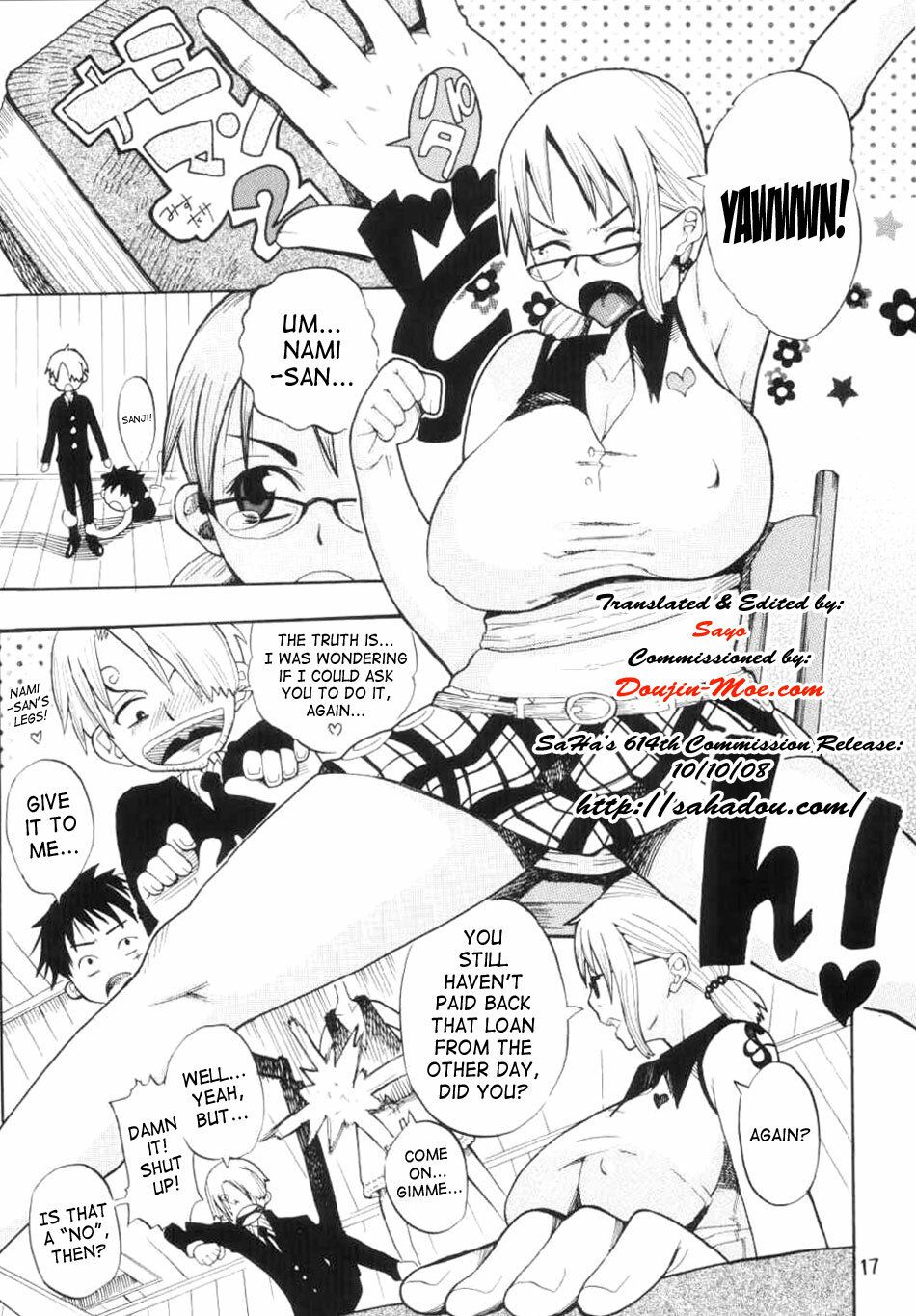 (C66) [ACID-HEAD (Misutake, Murata.)] Nami no Koukai Nisshi Special (One Piece) [English] [SaHa] page 18 full