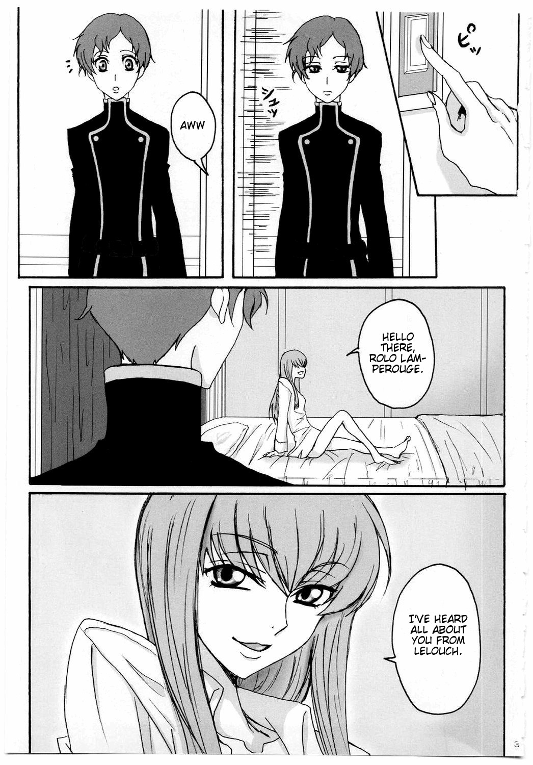 (C74) [Zooko (Kazu)] Secret Secret (CODE GEASS Hangyaku no Lelouch) [English] [CGrascal] page 2 full