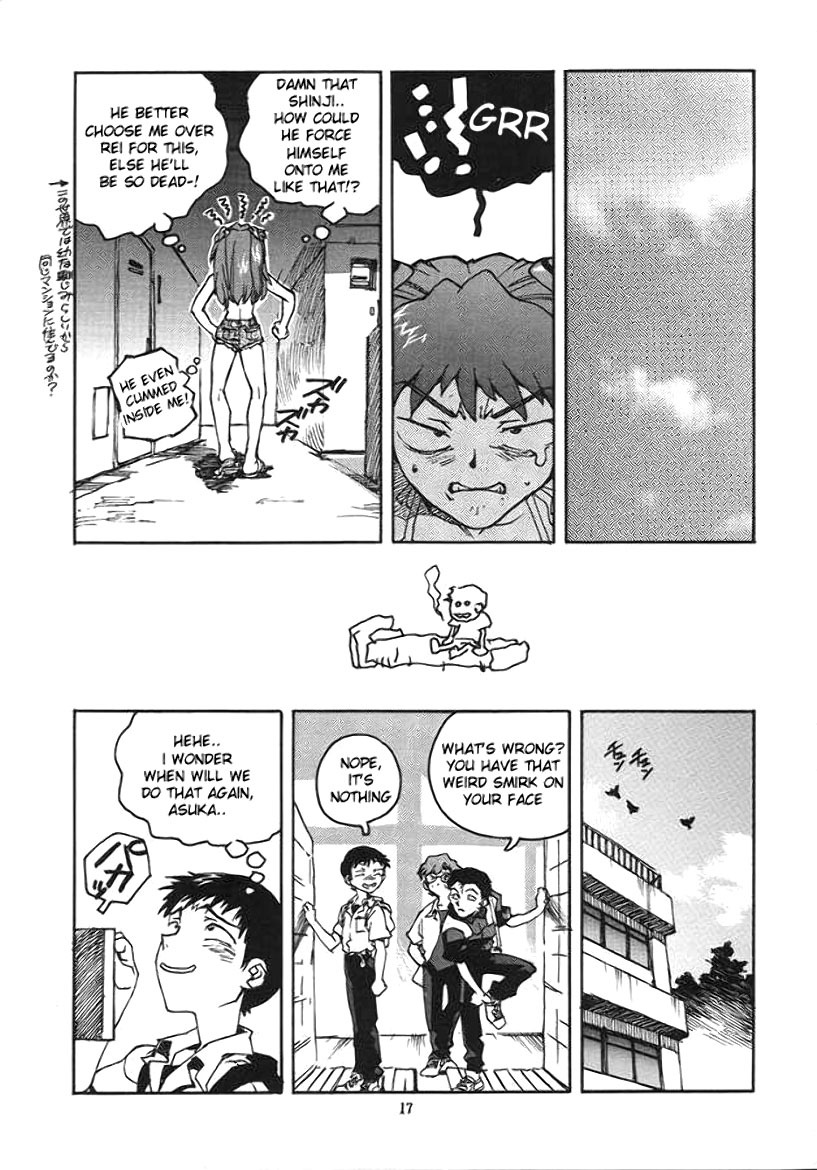 (C51) [Gerumaru (ISUTOSHI)] RENGE Ver.EVA Ni (Neon Genesis Evangelion) [English] [desudesu] [Incomplete] page 16 full