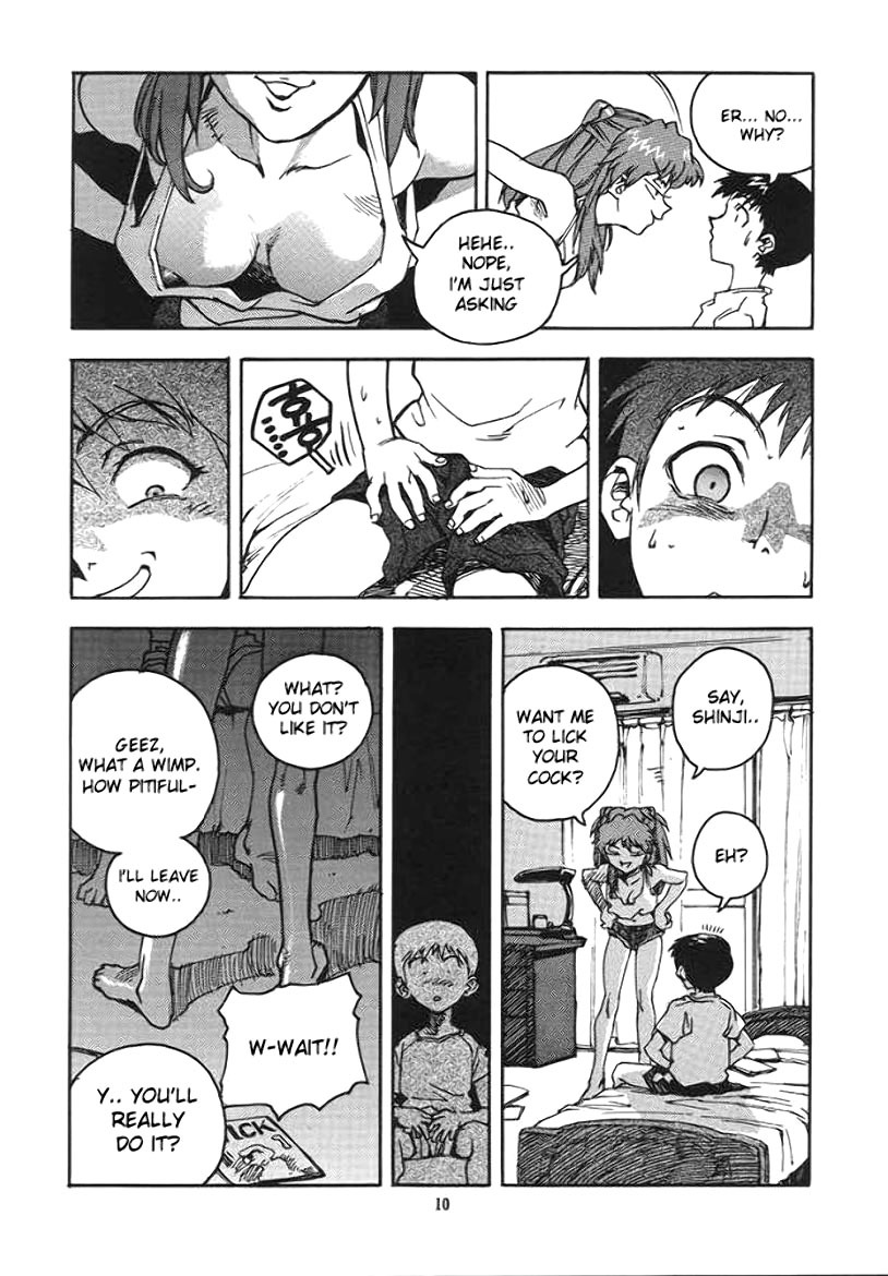 (C51) [Gerumaru (ISUTOSHI)] RENGE Ver.EVA Ni (Neon Genesis Evangelion) [English] [desudesu] [Incomplete] page 9 full