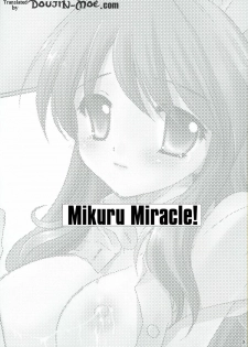 (SC32) [P.S. (Sakura Mitono)] Mikuru Miracle! (Suzumiya Haruhi no Yuuutsu) [English] {doujin-moe.com} - page 2