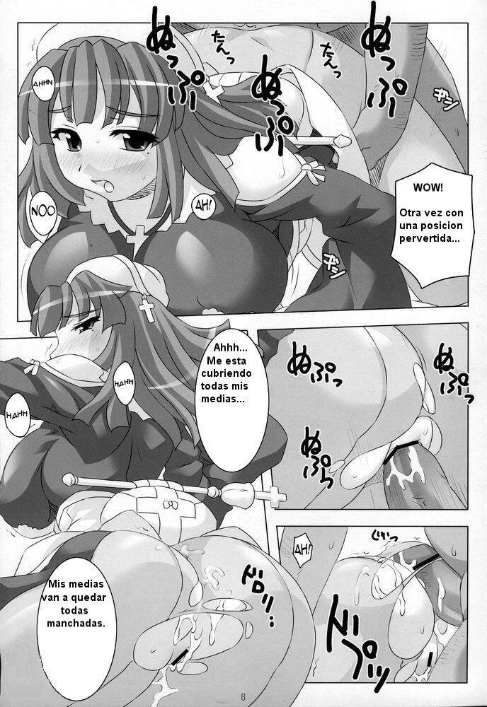 (C67) [NF121 (Midori Aoi)] Himitsu no Oshigoto Hajimemashita (La Pucelle) [Spanish] =Emi= page 7 full