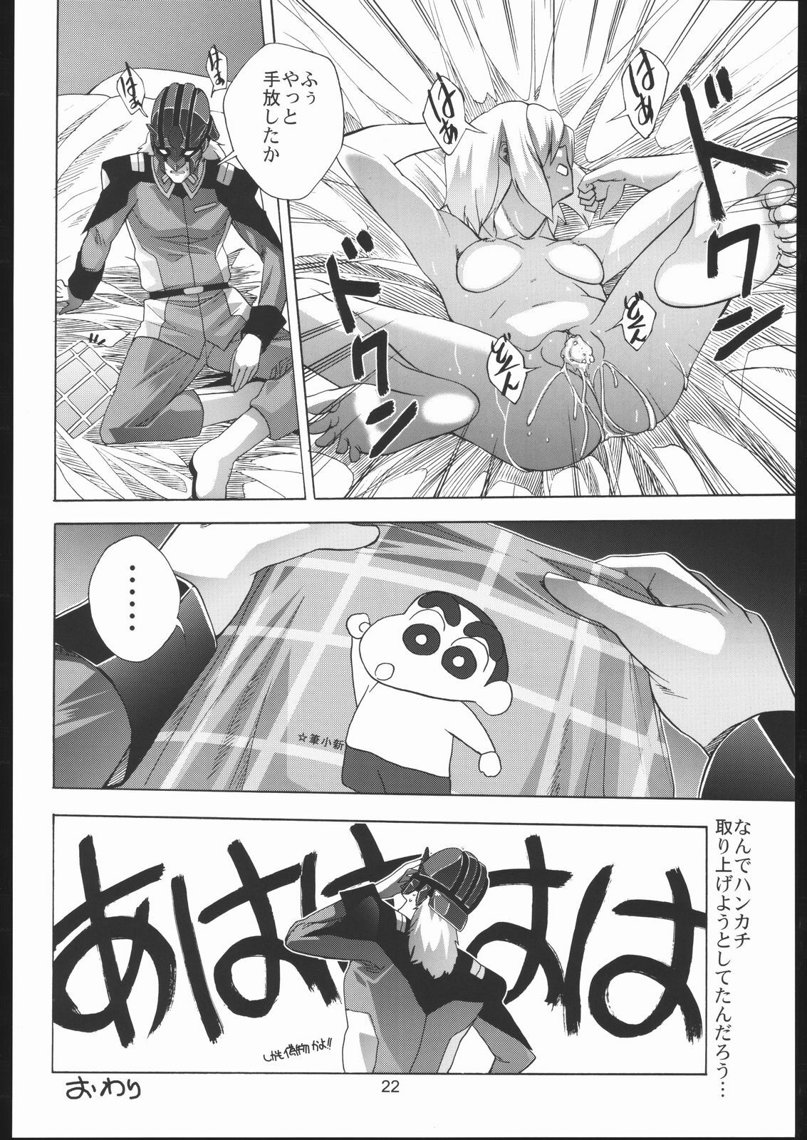 (Puniket 11) [Byousatsu Tanukidan (Saeki Tatsuya)] Moirai (Gundam SEED Destiny) page 21 full