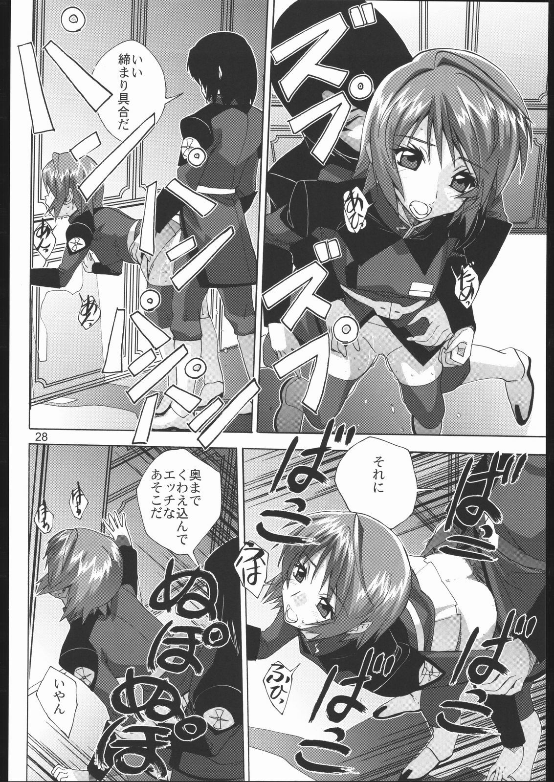 (Puniket 11) [Byousatsu Tanukidan (Saeki Tatsuya)] Moirai (Gundam SEED Destiny) page 27 full