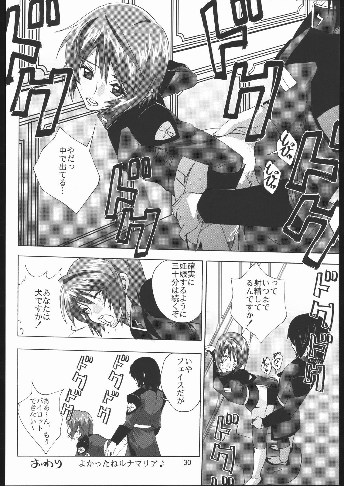 (Puniket 11) [Byousatsu Tanukidan (Saeki Tatsuya)] Moirai (Gundam SEED Destiny) page 29 full