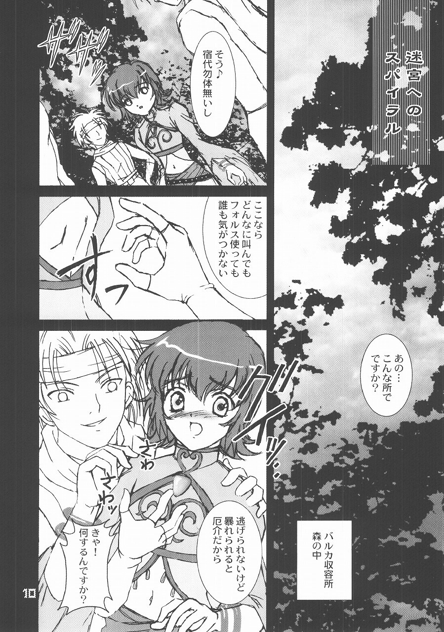 (C68) [PISCES (Hidaka Ryou, Hinase Kazusa)] Virgin Emotion 7 (Tales of Rebirth) page 9 full