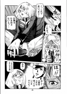 (C58) [Skirt Tsuki (keso)] Kinpatsu Shoujo Pilot (Mobile Suit Gundam) - page 13