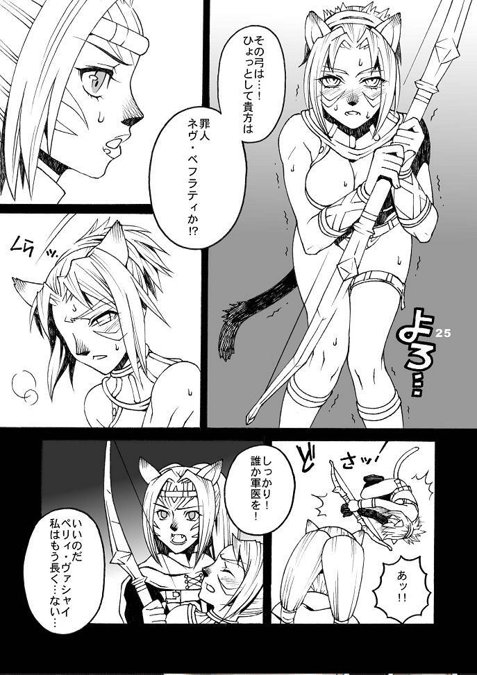 (C74) [Mederukai (Yoshino Koyuki)] Mithra o Mederu Hon 5 (Final Fantasy XI) page 24 full