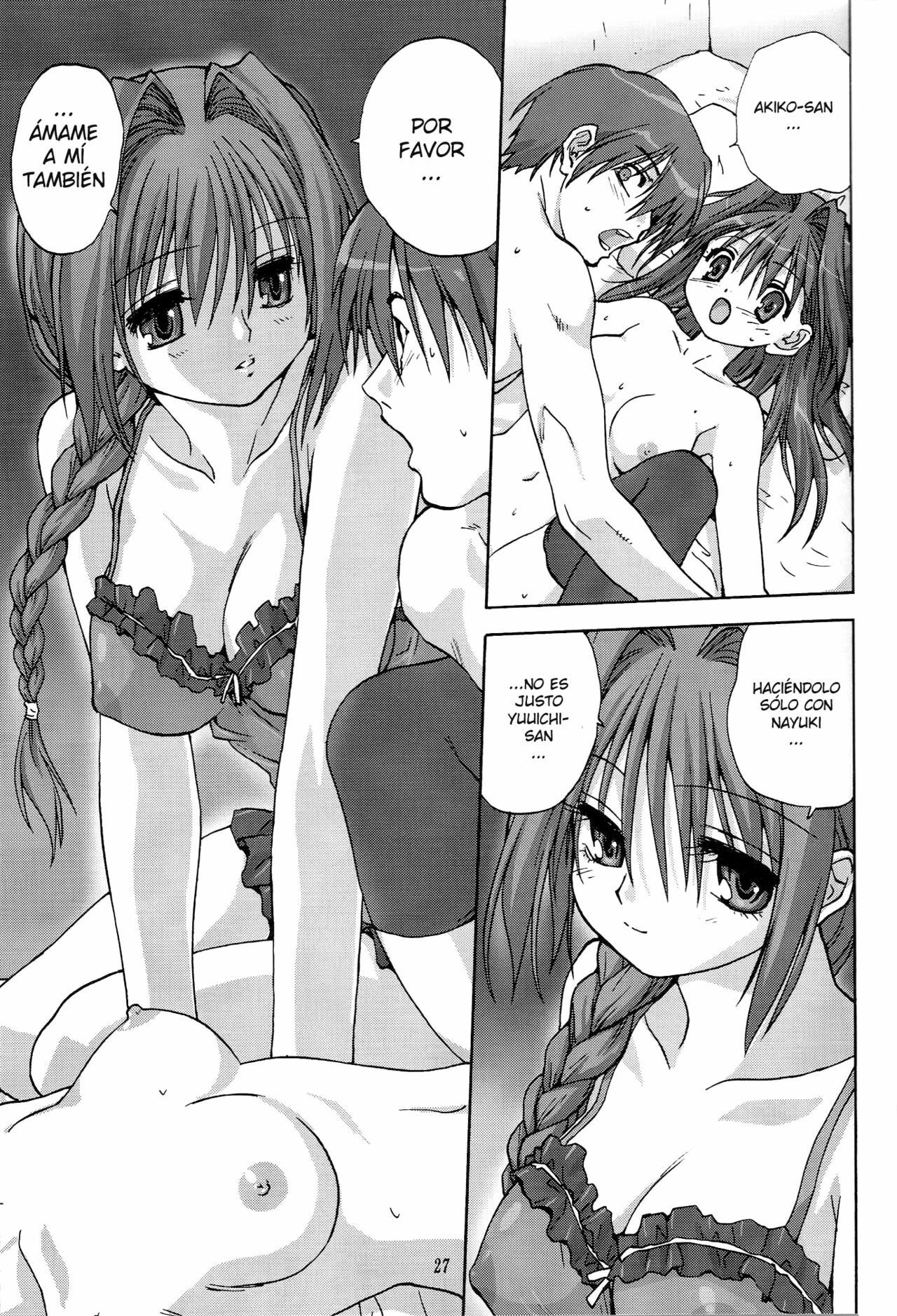 (C72) [Mitarashi Club (Mitarashi Kousei)] Sweet Jam -Kanzen ban- (Kanon) [Spanish] [Japandream Scantrad] page 26 full