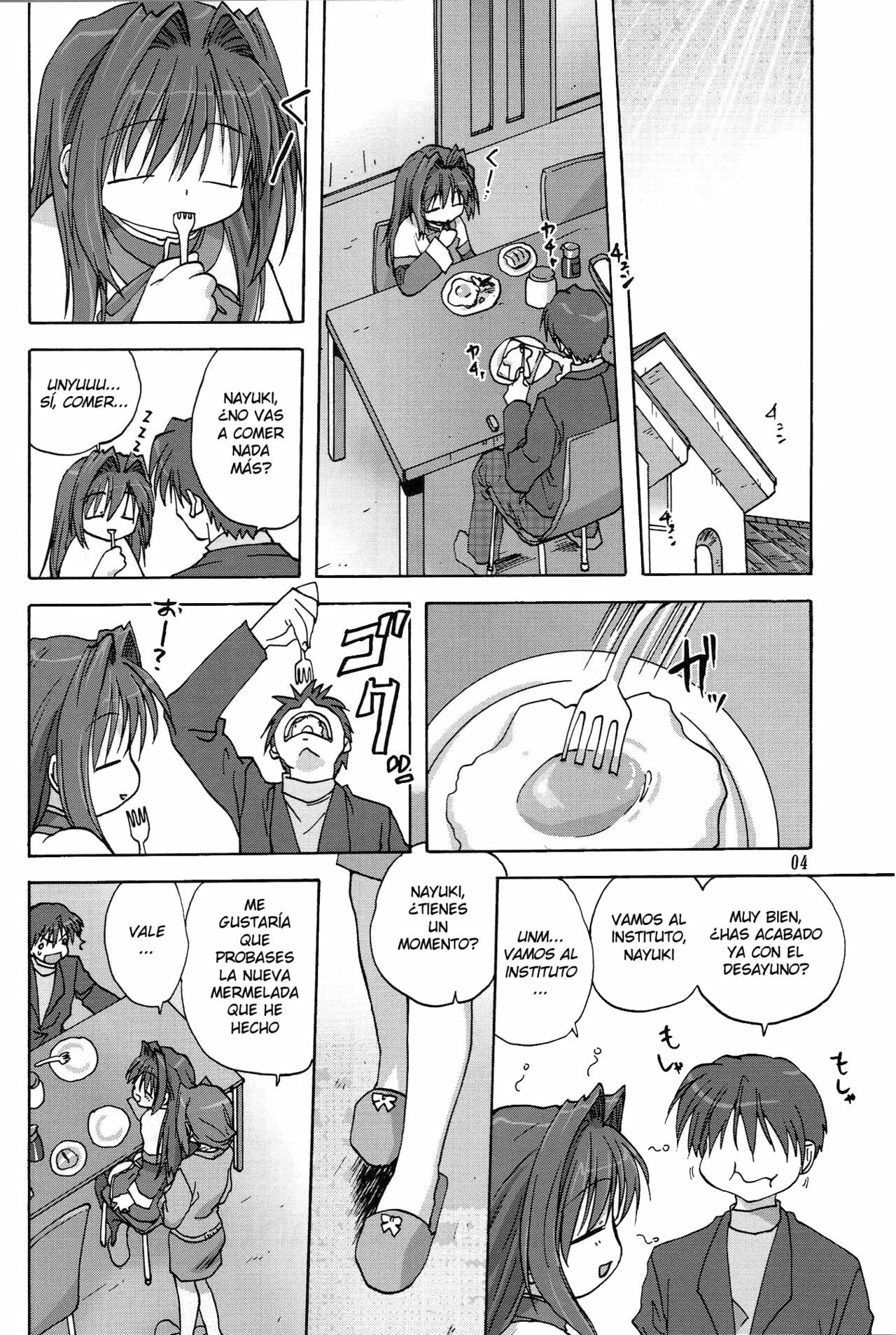 (C72) [Mitarashi Club (Mitarashi Kousei)] Sweet Jam -Kanzen ban- (Kanon) [Spanish] [Japandream Scantrad] page 3 full