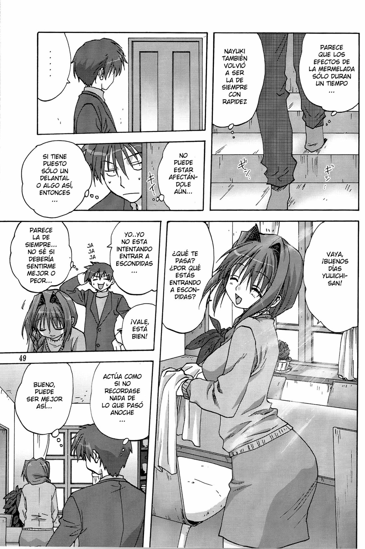 (C72) [Mitarashi Club (Mitarashi Kousei)] Sweet Jam -Kanzen ban- (Kanon) [Spanish] [Japandream Scantrad] page 48 full