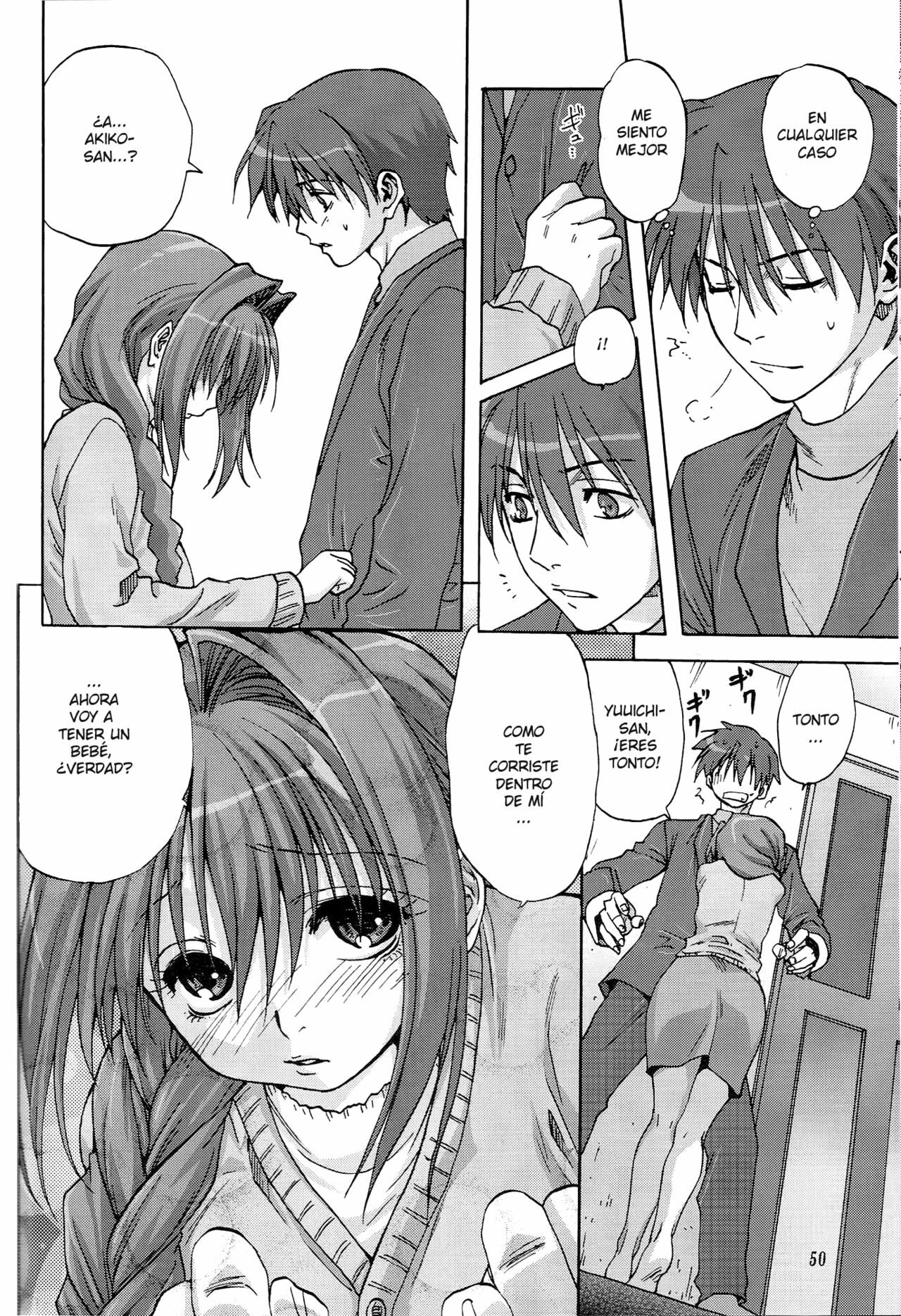 (C72) [Mitarashi Club (Mitarashi Kousei)] Sweet Jam -Kanzen ban- (Kanon) [Spanish] [Japandream Scantrad] page 49 full