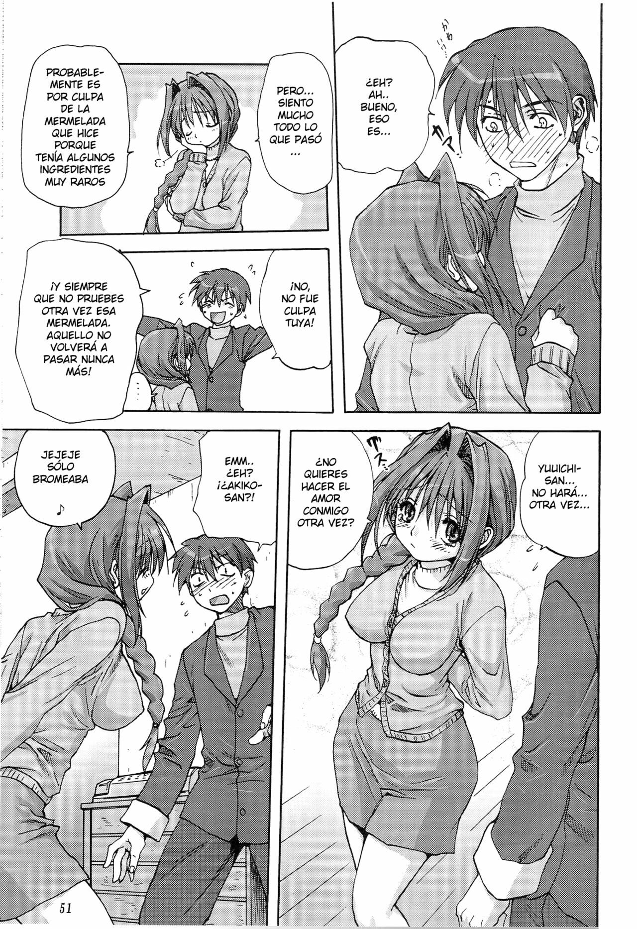 (C72) [Mitarashi Club (Mitarashi Kousei)] Sweet Jam -Kanzen ban- (Kanon) [Spanish] [Japandream Scantrad] page 50 full