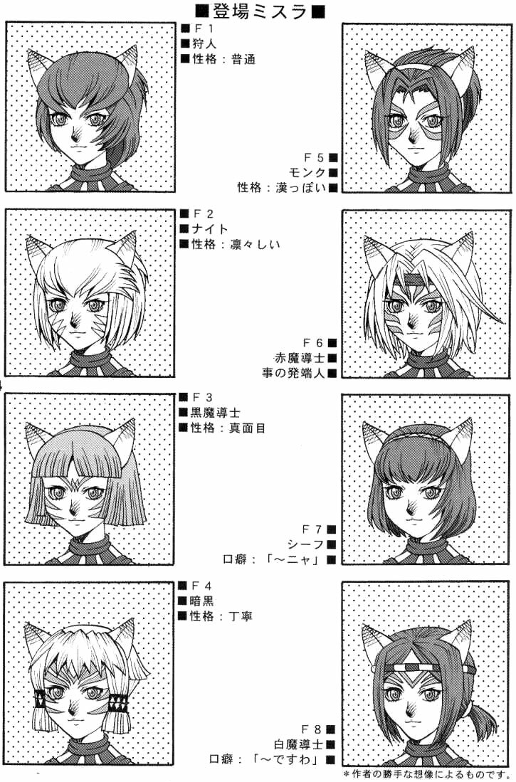 (C66) [Mederukai (Yoshino Koyuki)] Mithra o Mederu Hon 3+1 (Final Fantasy XI) [English] [SaHa] page 3 full
