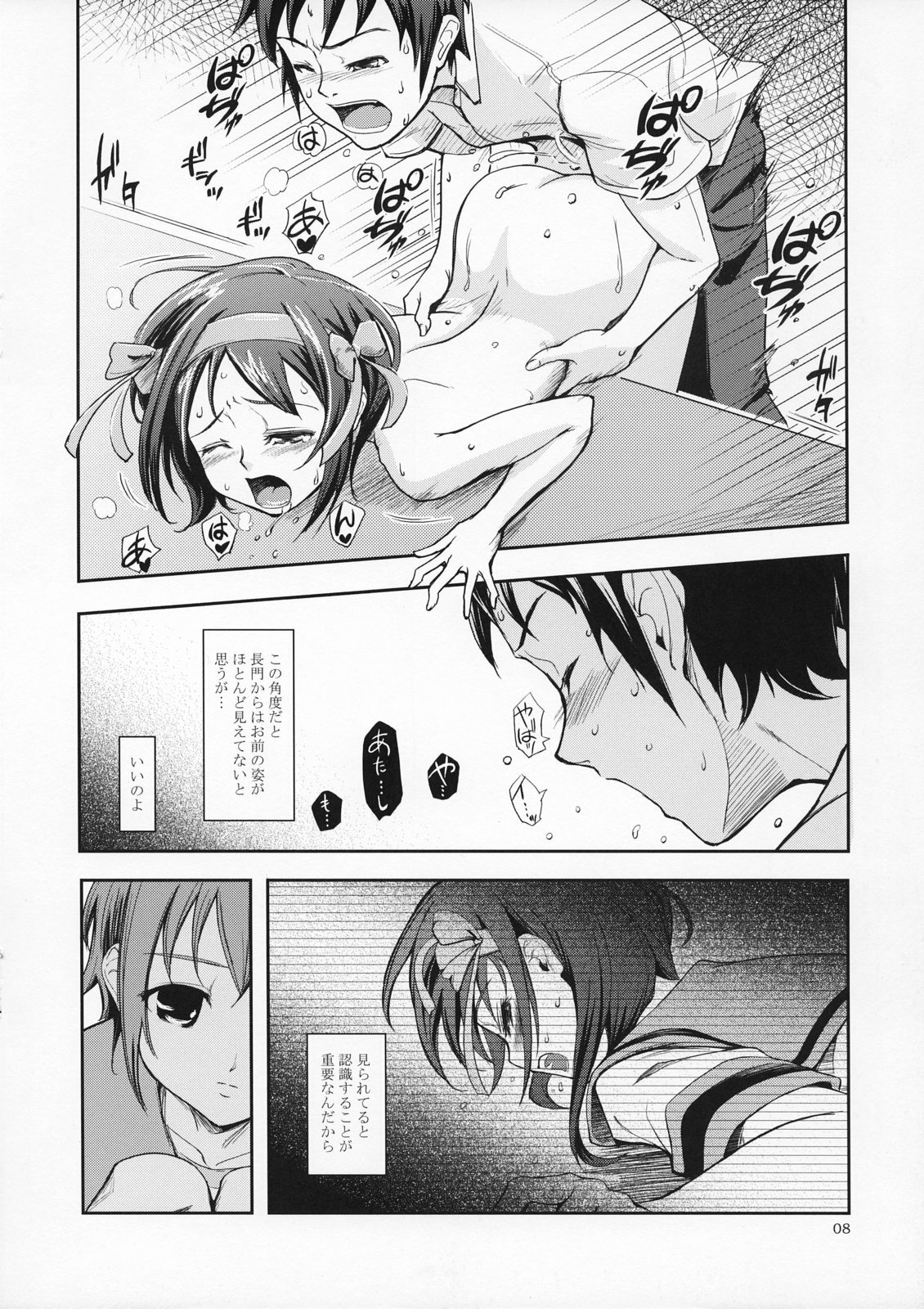 (SC35) [Wechselhaft (Kima-gray)] Real Eyes (The Melancholy of Haruhi Suzumiya) page 8 full