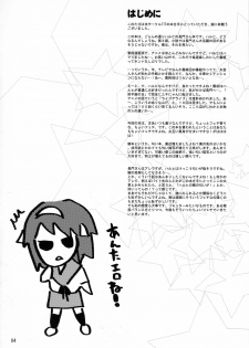(SC33) [TTT (Miharu)] Yukinko LOVER (The Melancholy of Haruhi Suzumiya) - page 3
