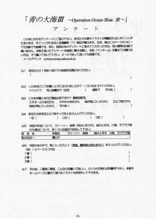 (C59) [RED RIBBON REVENGER (Makoushi)] Elf's Ear Book 3 - Ao no Taikai III ~Operation Ocean Blau III~ (Star Ocean 2) - page 21