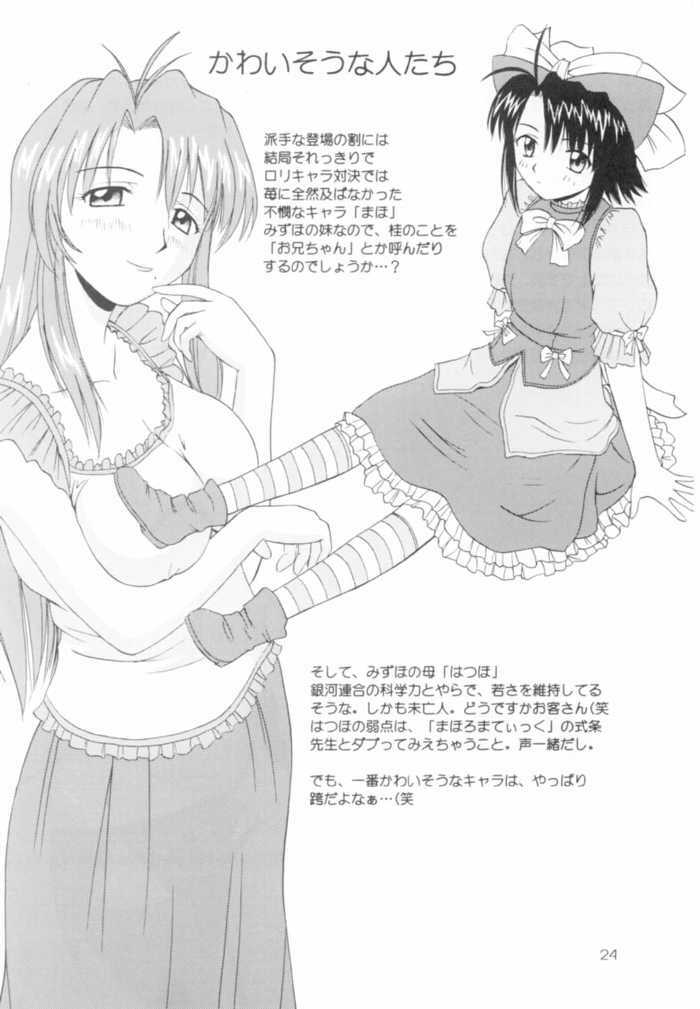 (CR31) [G-SCAN CORP. (Satou Chagashi)] Onegai Mizuho-sensei (Onegai Teacher) page 24 full