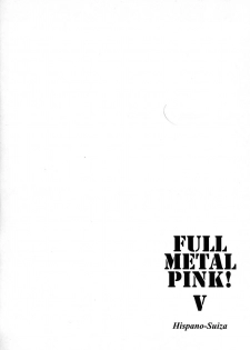 (C66) [Hispano-Suiza (Oofuji Reiichirou)] Full Metal Pink! V (Full Metal Panic!) - page 19