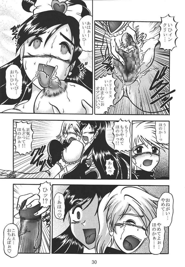 (C67) [Studio Kyawn (Murakami Masaki, Sakaki Shigeru)] GREATEST ECLIPSE Pure WHITE ～Junpaku～ (Futari wa Precure) page 29 full